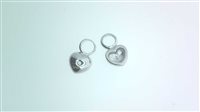 Charm Sommer Mujer I Love You in Oro blanco Diamante 0.02 Ct 2CUORI DIA CT 0.02 UD/Z 2.90 B - 2CUORI DIA CT 0.02 UD/Z 2.90 B